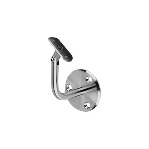 Equerre de rampe - Support mural rglable pour rampe 42,4mm INOX304 Support mural coud pour I