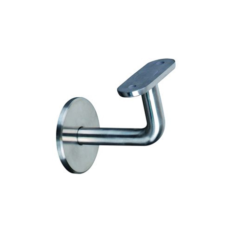 Equerre de rampe - Support fixe pour rampe plate INOX304 Support mural coud pour INOX Support 