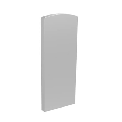 Plaque de finition latrale pour profil aluminium Pices pour fixation  l`anglaise Garde-corp