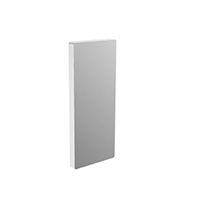 Accessoires Inox Profil aluminium pour garde coprs fixation  l'anglaise verre 12,76mm profil a