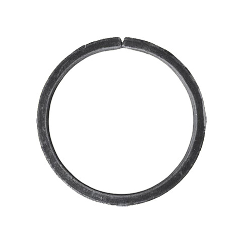 Cercle fer forg 125mm 20x8mm En acier ferm Cercle