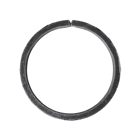 Cercle fer forg 135mm 20x8mm En acier ferm Cercle