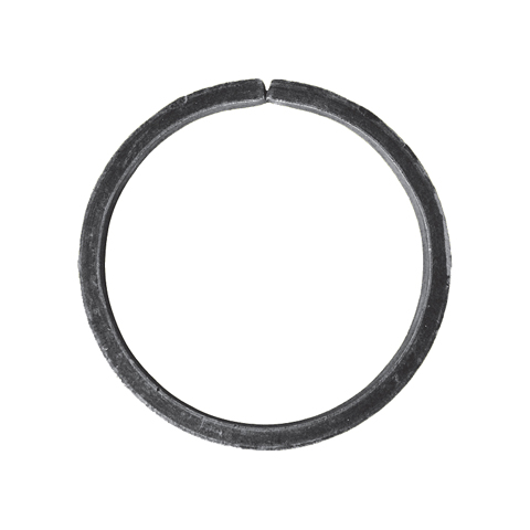 Cercle fer forg 114mm 16x4mm En acier ferm Cercle