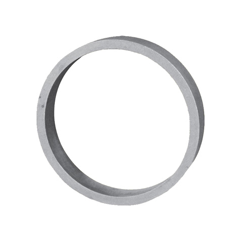 Cercle aluminium 100mm 20x6mm En aluminium ferm Cercle