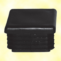 Accessoires de Portail Bouchon nylon 30x30mm plein pour tube carré épaisseir entre 1 et 3 mm Bo