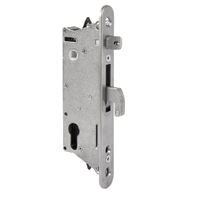 Accessoires de Portail Serrure de scurit INOX pne rversible 40x40mm minimum Serrure de scu