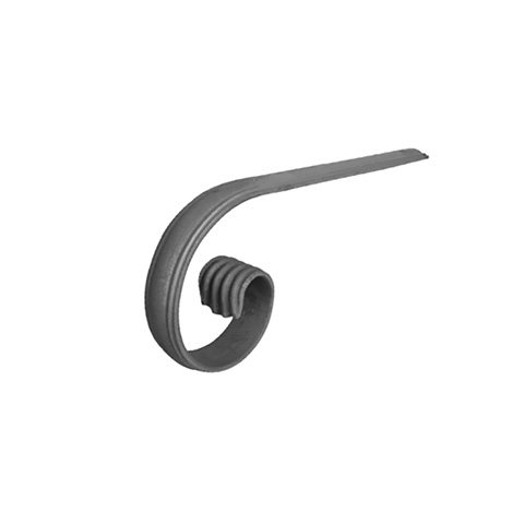 Profil, Barres Main courante acier 50x14mm longueur 3m en acier moulur Crosse de dpart 40x12