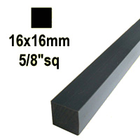 Profilé, Barres Barre profilée carré 12x2mm longueur 2m lisse en acier laminé brut Barre profil