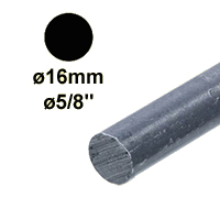 Profilé, Barres Barre profilée rond ø10mm longueur 2m lisse en acier laminé brut Barre profilée